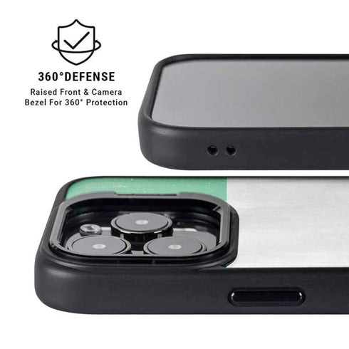 Nigeria Flag Distressed iPhone 13 Pro Kickstand Case